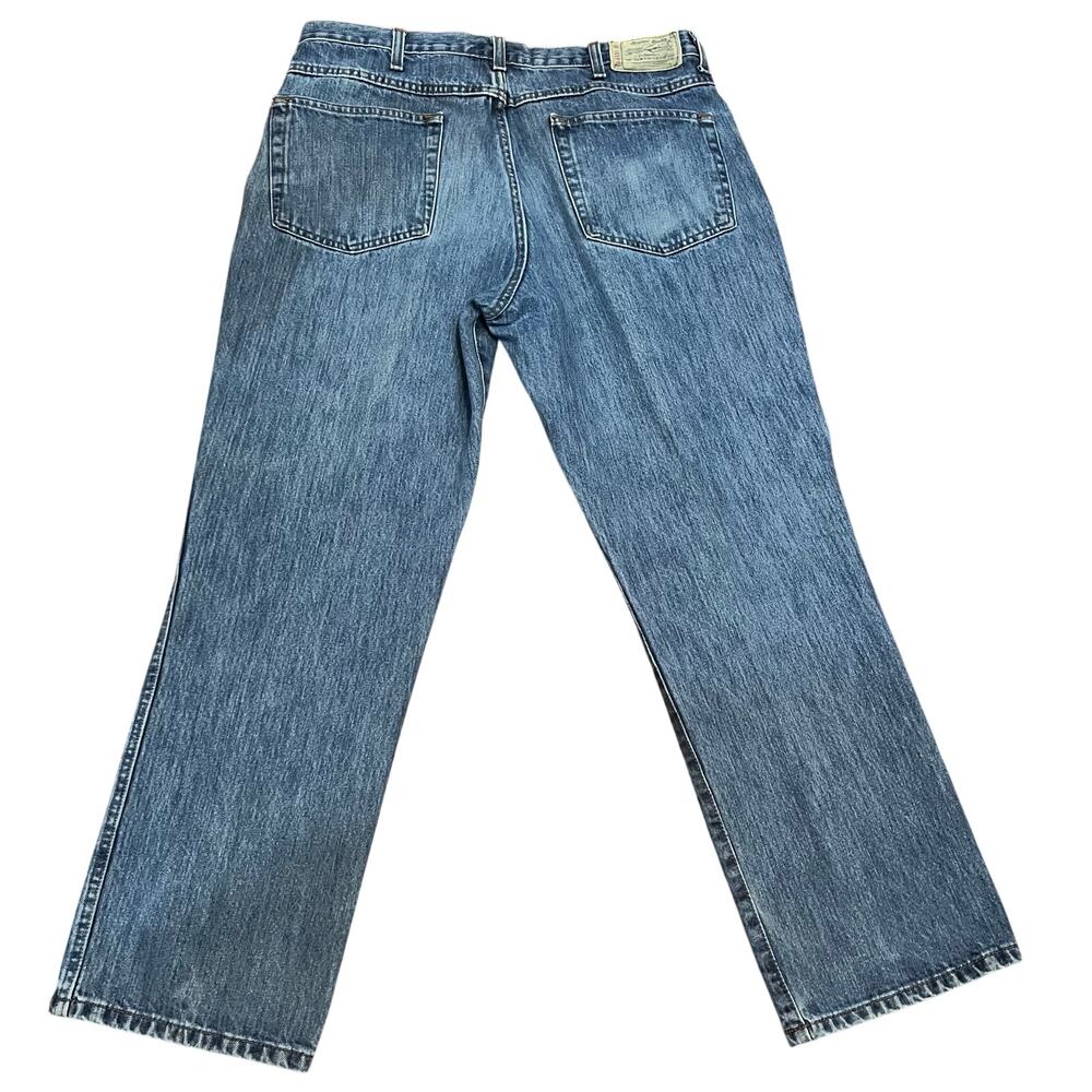 Red Head Bass Pro Men’s Jeans Relaxed Fit Medium Wash Blue Denim 36x30.  #3